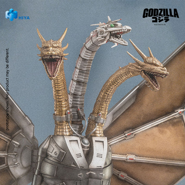 HIYA TOYS GODZILLA VS KING GHIDORAH MECHA KING GHIDORAH ACTION FIGURE [PRE ORDER] - Image 3