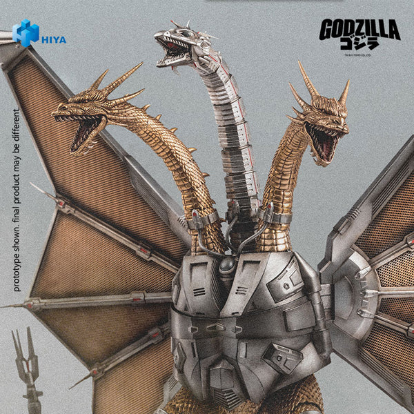 HIYA TOYS GODZILLA VS KING GHIDORAH MECHA KING GHIDORAH ACTION FIGURE [PRE ORDER] - Image 4