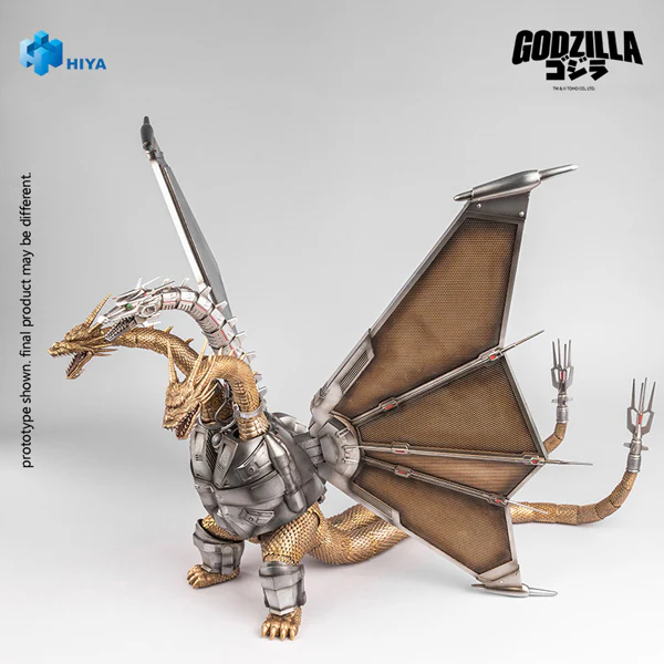 HIYA TOYS GODZILLA VS KING GHIDORAH MECHA KING GHIDORAH ACTION FIGURE [PRE ORDER] - Image 9