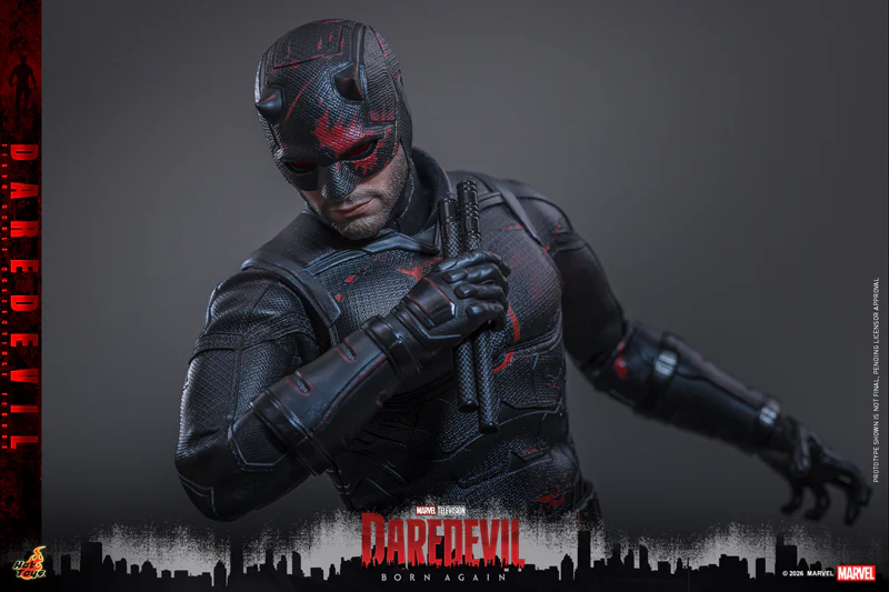 HOT TOYS MARVEL CHARACTERS TELEVISION MASTERPIECE SERIES TMS186 DAREDEVIL BORN AGAIN SEASON 2 DAREDEVIL ACTION FIGURE [PRE ORDER] - Image 13