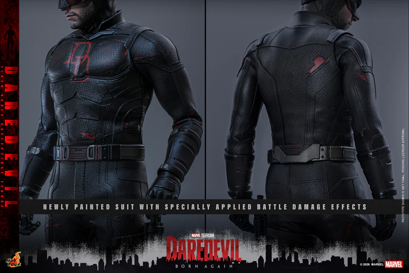 HOT TOYS MARVEL CHARACTERS TELEVISION MASTERPIECE SERIES TMS186 DAREDEVIL BORN AGAIN SEASON 2 DAREDEVIL ACTION FIGURE [PRE ORDER] - Image 15