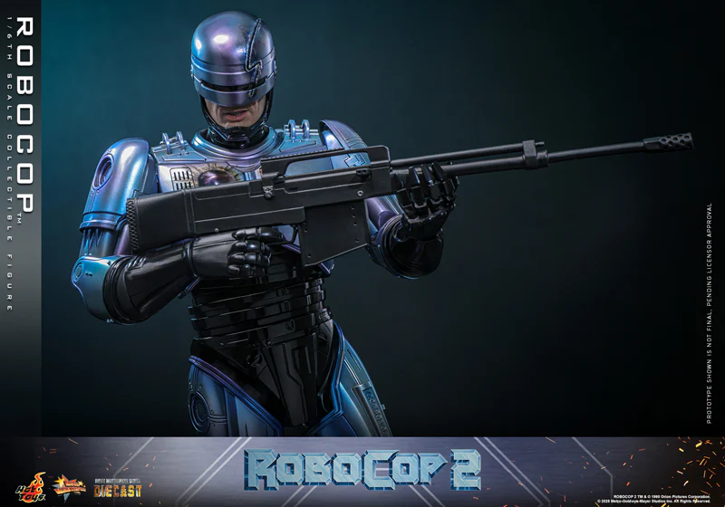 HOT TOYS MOVIE MASTERPIECE SERIES DIECAST MMS827D74 ROBOCOP 2 ROBOCOP ACTION FIGURE [PRE ORDER] - Image 8