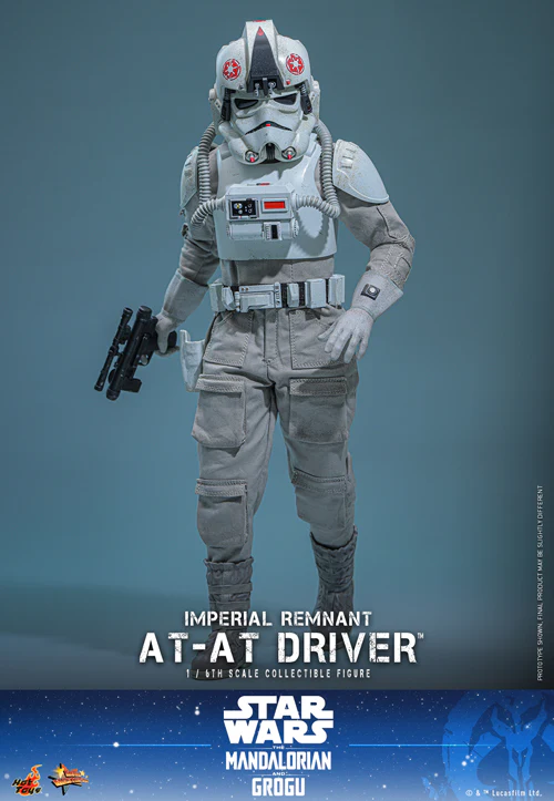 HOT TOYS MOVIE MASTERPIECE SERIES MMS845 STAR WARS THE MANDALORIAN & GROGU IMPERIAL REMNANT AT-AT DRIVER ACTION FIGURE [PRE ORDER] - Image 2