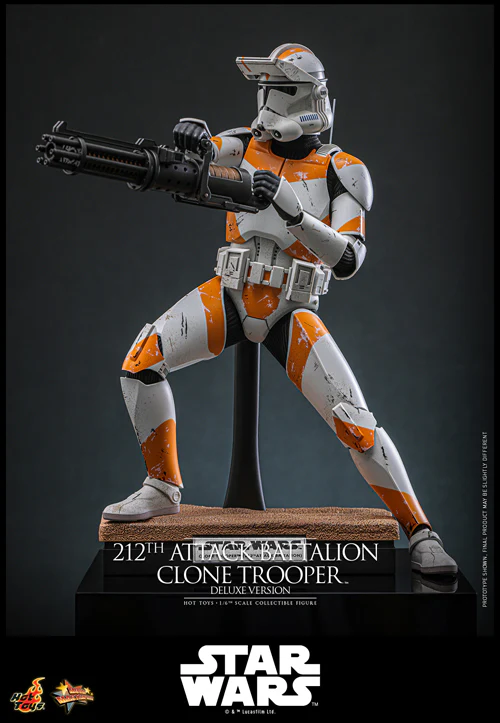 HOT TOYS MOVIE MASTERPIECE SERIES MMS852 STAR WARS EPISODE III REVENGE OF THE SITH 212TH ATTACK BATTALION CLONE TROOPER DELUXE VERSION FIGURE [PRE ORDER] - Image 17
