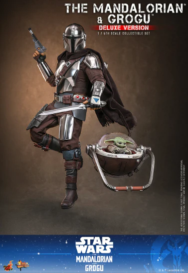 HOT TOYS MOVIE MASTERPIECE SERIES MMS872 STAR WARS THE MANDALORIAN™ AND GROGU™ DELUXE VERSION ACTION FIGURE [PRE ORDER] - Image 10