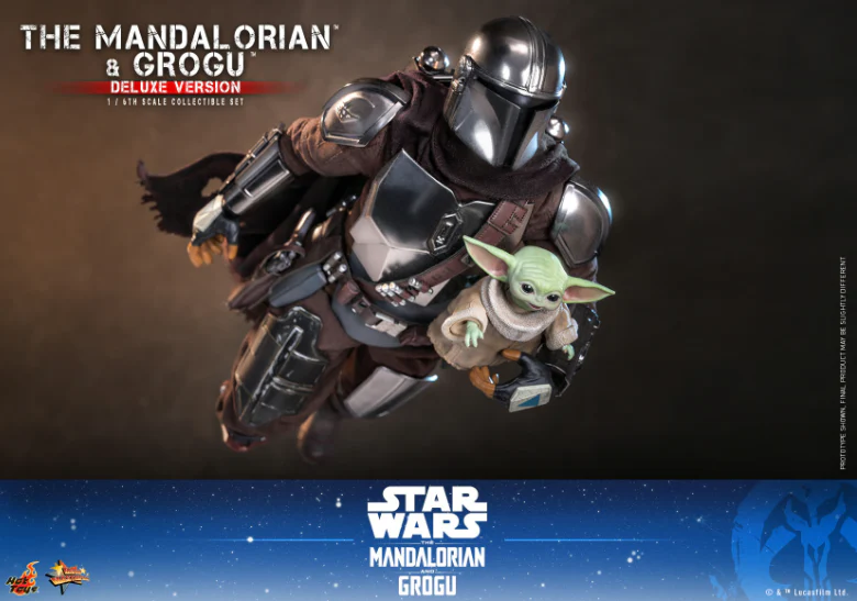HOT TOYS MOVIE MASTERPIECE SERIES MMS872 STAR WARS THE MANDALORIAN™ AND GROGU™ DELUXE VERSION ACTION FIGURE [PRE ORDER] - Image 12
