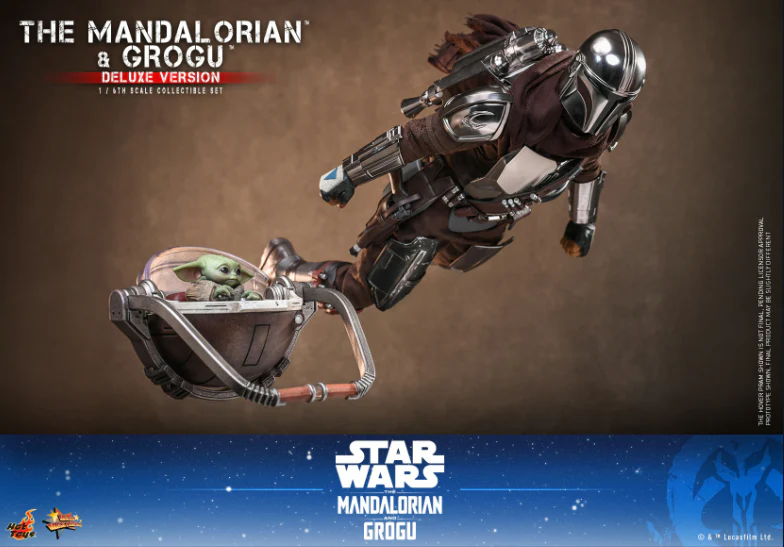 HOT TOYS MOVIE MASTERPIECE SERIES MMS872 STAR WARS THE MANDALORIAN™ AND GROGU™ DELUXE VERSION ACTION FIGURE [PRE ORDER] - Image 13
