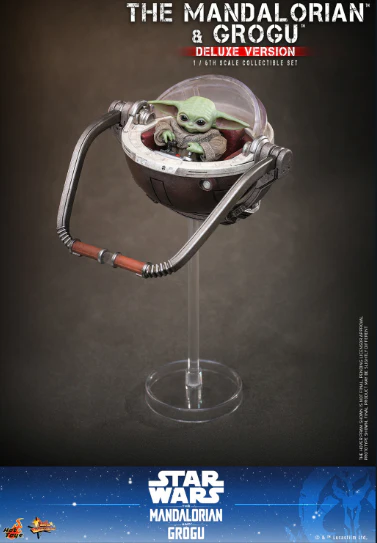 HOT TOYS MOVIE MASTERPIECE SERIES MMS872 STAR WARS THE MANDALORIAN™ AND GROGU™ DELUXE VERSION ACTION FIGURE [PRE ORDER] - Image 14
