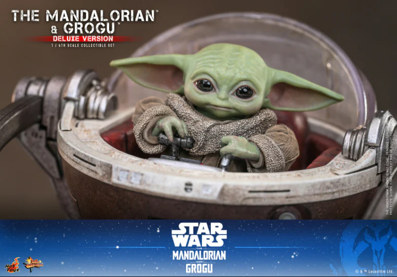 HOT TOYS MOVIE MASTERPIECE SERIES MMS872 STAR WARS THE MANDALORIAN™ AND GROGU™ DELUXE VERSION ACTION FIGURE [PRE ORDER] - Image 15