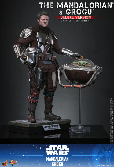 HOT TOYS MOVIE MASTERPIECE SERIES MMS872 STAR WARS THE MANDALORIAN™ AND GROGU™ DELUXE VERSION ACTION FIGURE [PRE ORDER] - Image 16