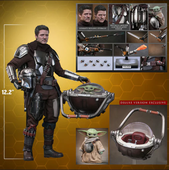 HOT TOYS MOVIE MASTERPIECE SERIES MMS872 STAR WARS THE MANDALORIAN™ AND GROGU™ DELUXE VERSION ACTION FIGURE [PRE ORDER] - Image 25
