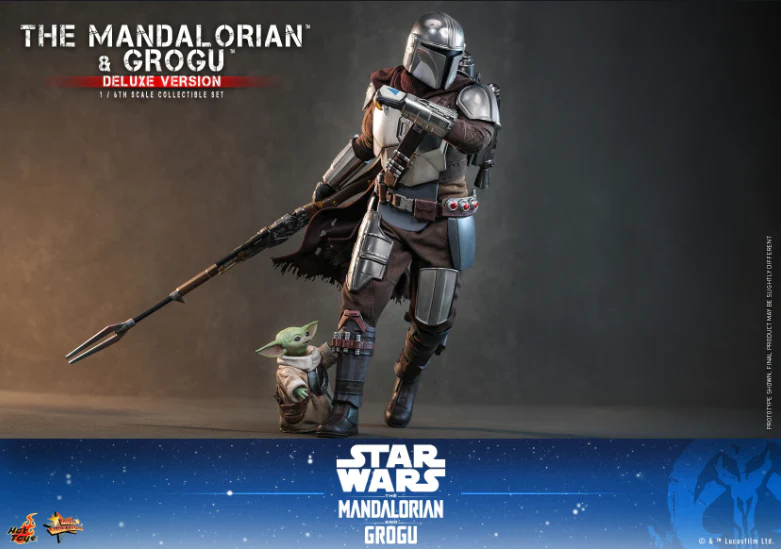 HOT TOYS MOVIE MASTERPIECE SERIES MMS872 STAR WARS THE MANDALORIAN™ AND GROGU™ DELUXE VERSION ACTION FIGURE [PRE ORDER] - Image 4