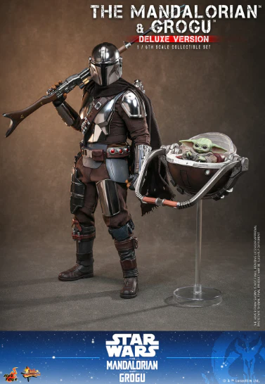 HOT TOYS MOVIE MASTERPIECE SERIES MMS872 STAR WARS THE MANDALORIAN™ AND GROGU™ DELUXE VERSION ACTION FIGURE [PRE ORDER] - Image 8