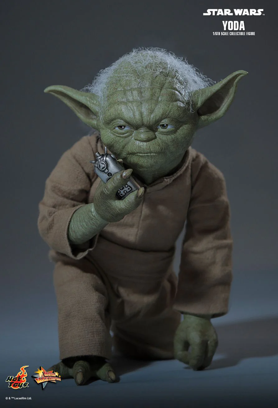 HOT TOYS MOVIE MASTERPIECE SERIES MMS878 STAR WARS EPISODE III REVENGE OF THE SITH YODA ACTION FIGURE [PRE ORDER] - Image 3
