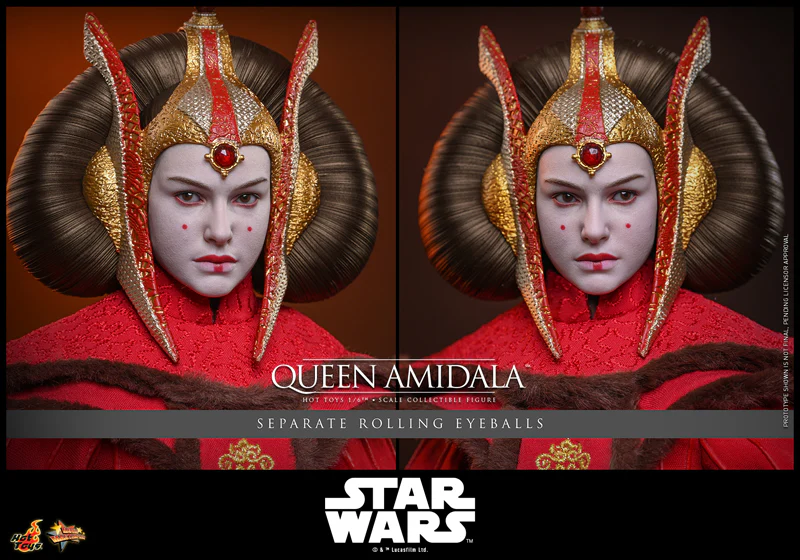 HOT TOYS MOVIE MASTERPIECE SERIES MMS883 STAR WARS EPISODE I THE PHANTOM MENACE QUEEN AMIDALA ACTION FIGURE [PRE ORDER] - Image 16