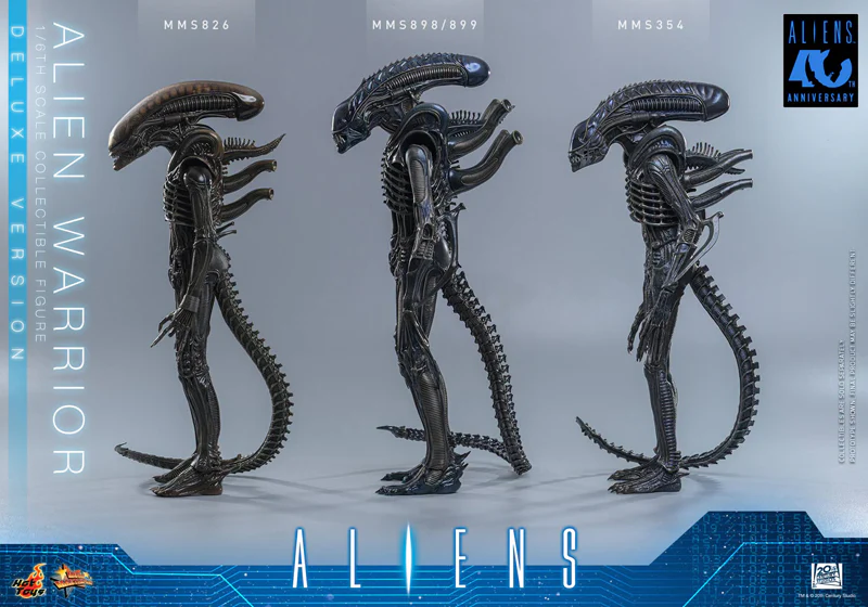 HOT TOYS MOVIE MASTERPIECE SERIES MMS899 ALIENS ALIEN WARRIOR DELUXE VERSION ACTION FIGURE [PRE ORDER] - Image 17
