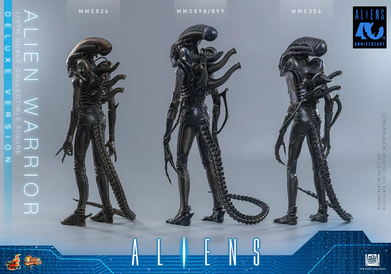 HOT TOYS MOVIE MASTERPIECE SERIES MMS899 ALIENS ALIEN WARRIOR DELUXE VERSION ACTION FIGURE [PRE ORDER] - Image 18