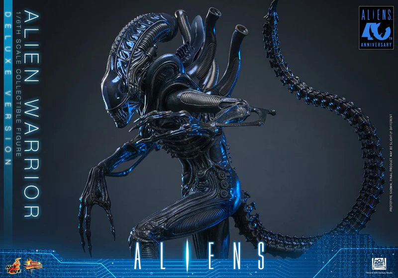 HOT TOYS MOVIE MASTERPIECE SERIES MMS899 ALIENS ALIEN WARRIOR DELUXE VERSION ACTION FIGURE [PRE ORDER] - Image 5