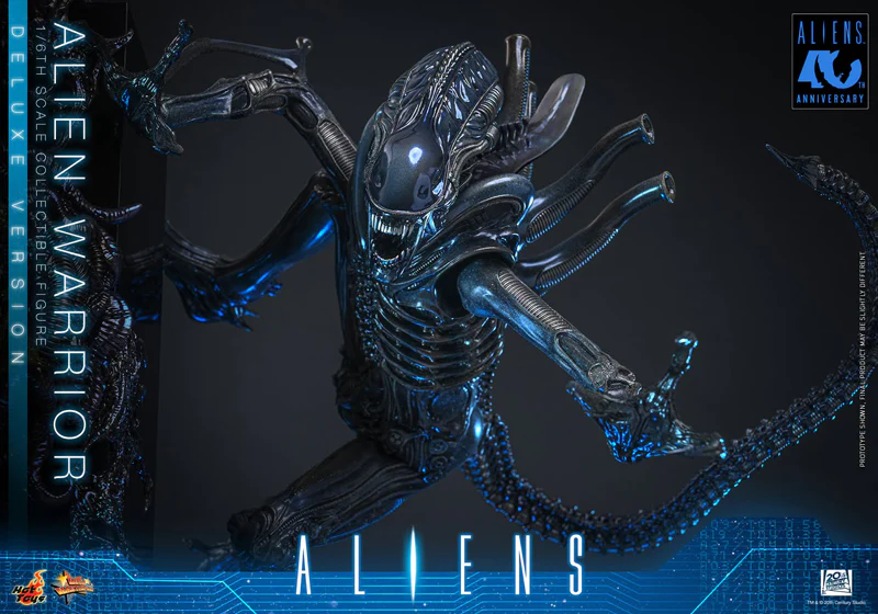 HOT TOYS MOVIE MASTERPIECE SERIES MMS899 ALIENS ALIEN WARRIOR DELUXE VERSION ACTION FIGURE [PRE ORDER] - Image 6