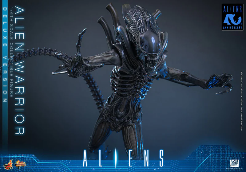 HOT TOYS MOVIE MASTERPIECE SERIES MMS899 ALIENS ALIEN WARRIOR DELUXE VERSION ACTION FIGURE [PRE ORDER] - Image 7