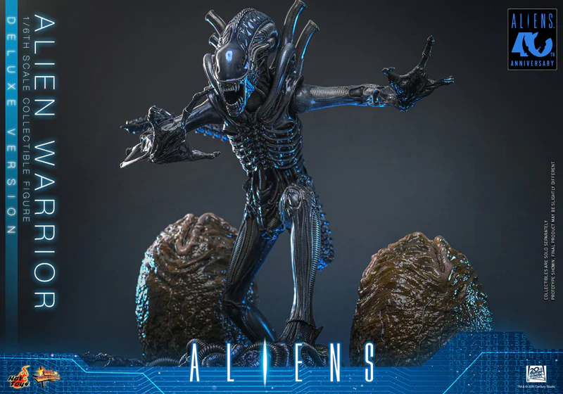 HOT TOYS MOVIE MASTERPIECE SERIES MMS899 ALIENS ALIEN WARRIOR DELUXE VERSION ACTION FIGURE [PRE ORDER] - Image 8