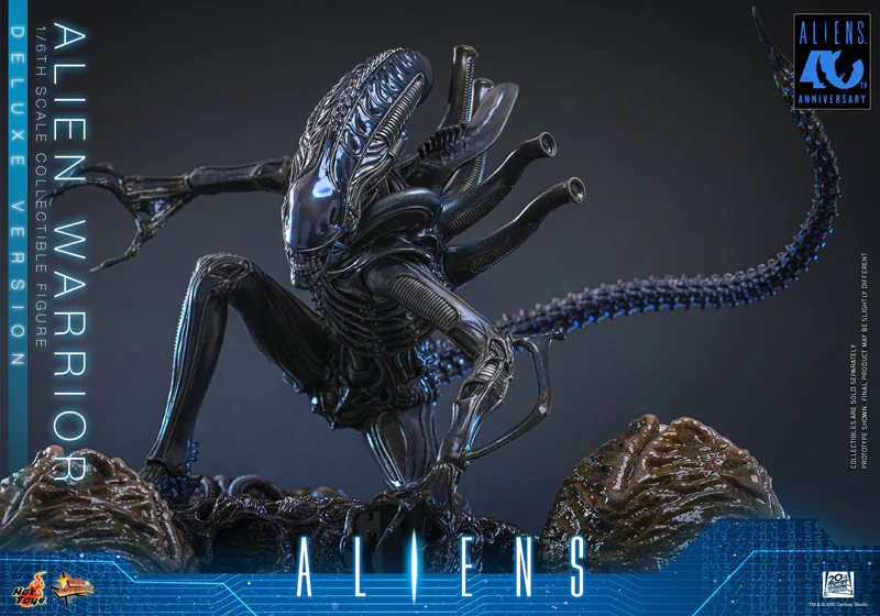 HOT TOYS MOVIE MASTERPIECE SERIES MMS899 ALIENS ALIEN WARRIOR DELUXE VERSION ACTION FIGURE [PRE ORDER] - Image 9