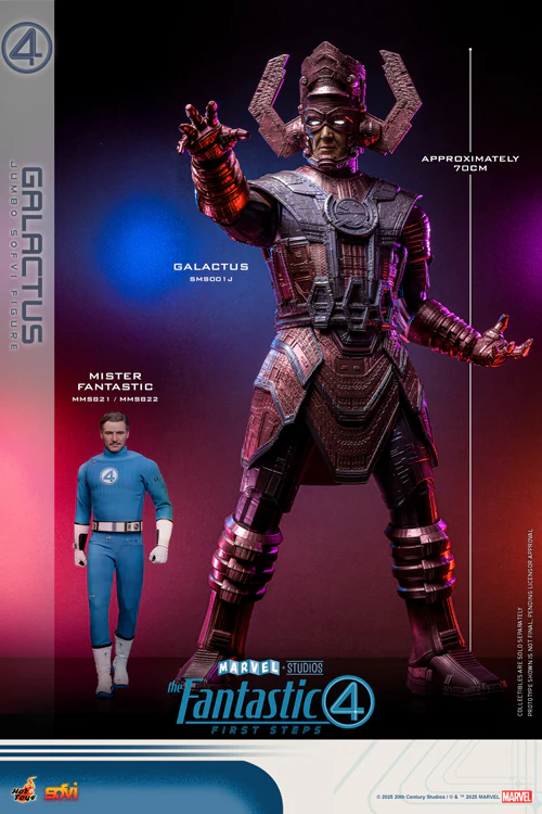 HOT TOYS SOFVI MASTERPIECE SERIES SMS001J THE FANTASTIC FOUR: FIRST STEPS GALACTUS JUMBO SOFVI ACTION FIGURE [PRE ORDER] - Image 16