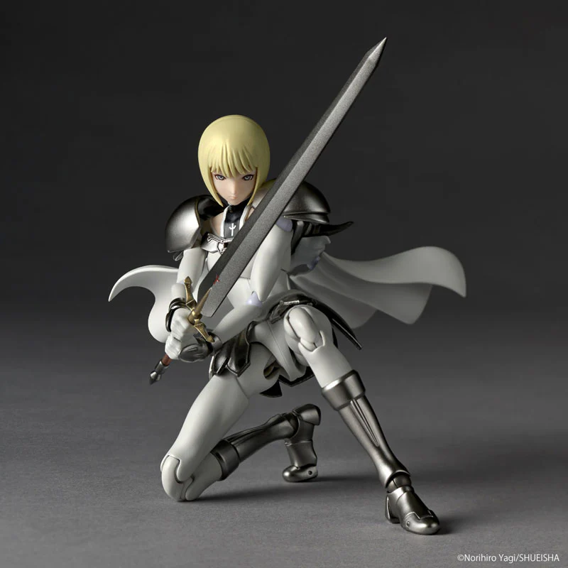 KAIYODO REVOLTECH CLAYMORE CLARE ACTION FIGURE [PRE ORDER] - Image 8