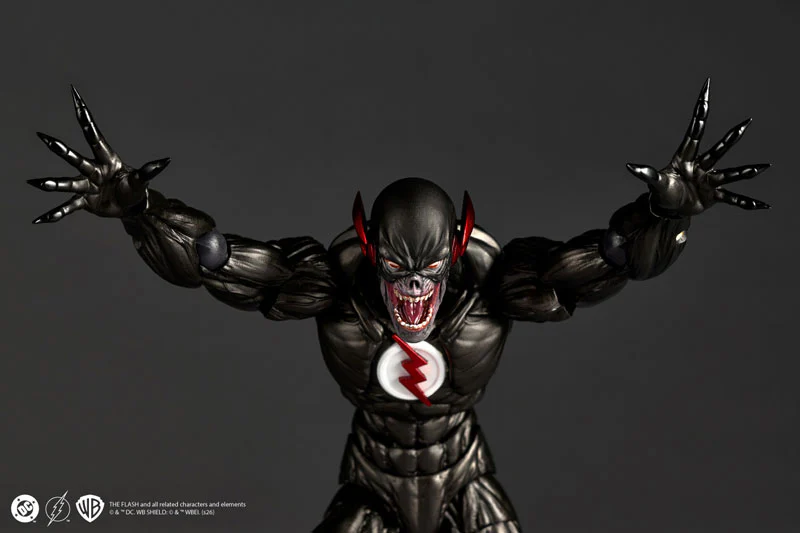 KAIYODO REVOLTECH DC CHARACTERS AMAZING YAMAGUCHI BLACK FLASH ACTION FIGURE [PRE ORDER] - Image 10