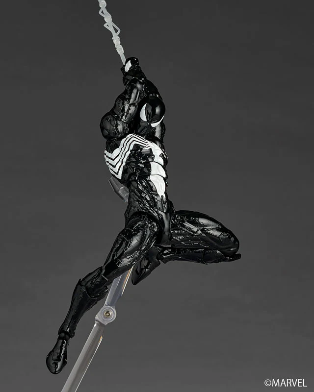 KAIYODO REVOLTECH MARVEL CHARACTERS AMAZING YAMAGUCHI SYMBIOTE SPIDER MAN ACTION FIGURE [PRE ORDER] - Image 3