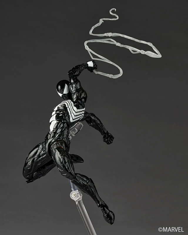 KAIYODO REVOLTECH MARVEL CHARACTERS AMAZING YAMAGUCHI SYMBIOTE SPIDER MAN ACTION FIGURE [PRE ORDER] - Image 4