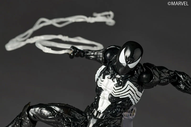 KAIYODO REVOLTECH MARVEL CHARACTERS AMAZING YAMAGUCHI SYMBIOTE SPIDER MAN ACTION FIGURE [PRE ORDER] - Image 8