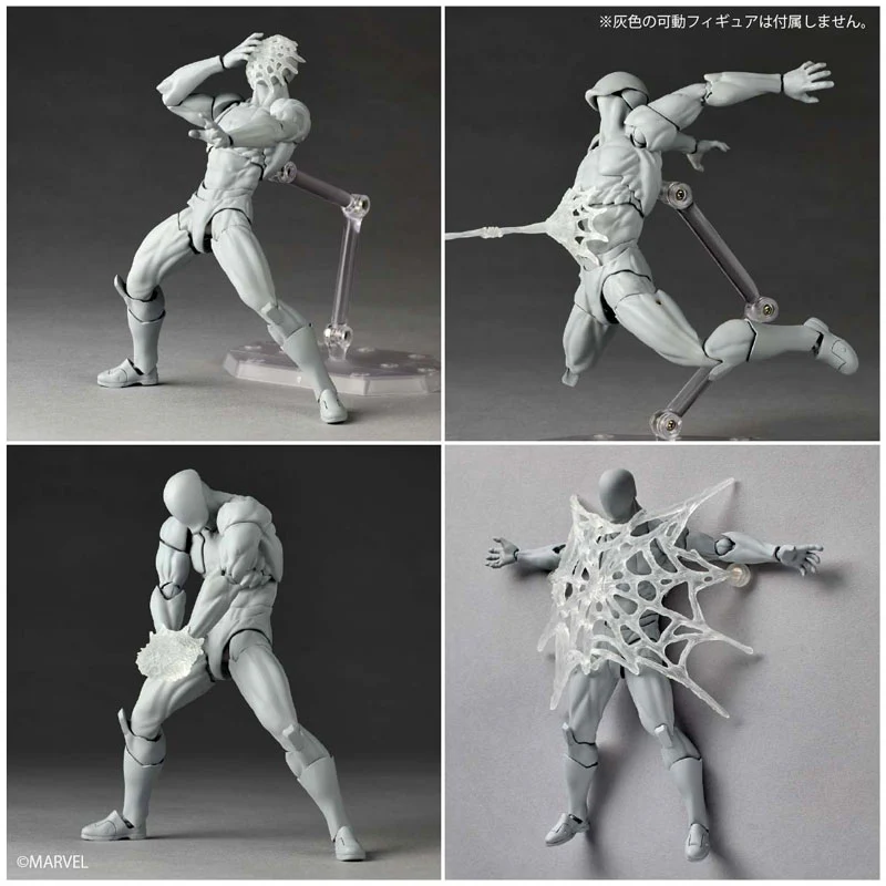 KAIYODO REVOLTECH MARVEL CHARACTERS AMAZING YAMAGUCHI SYMBIOTE SPIDER MAN ACTION FIGURE [PRE ORDER] - Image 9
