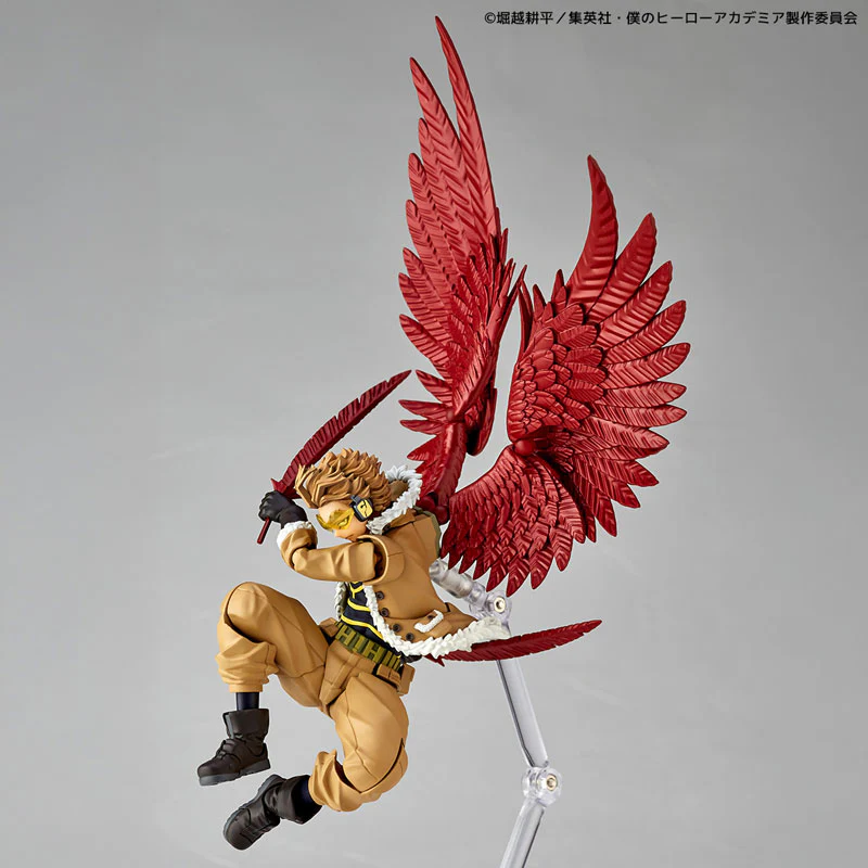 KAIYODO REVOLTECH MY HERO ACADEMIA AMAZING YAMAGUCHI HAWKS ACTION FIGURE [PRE ORDER] - Image 10