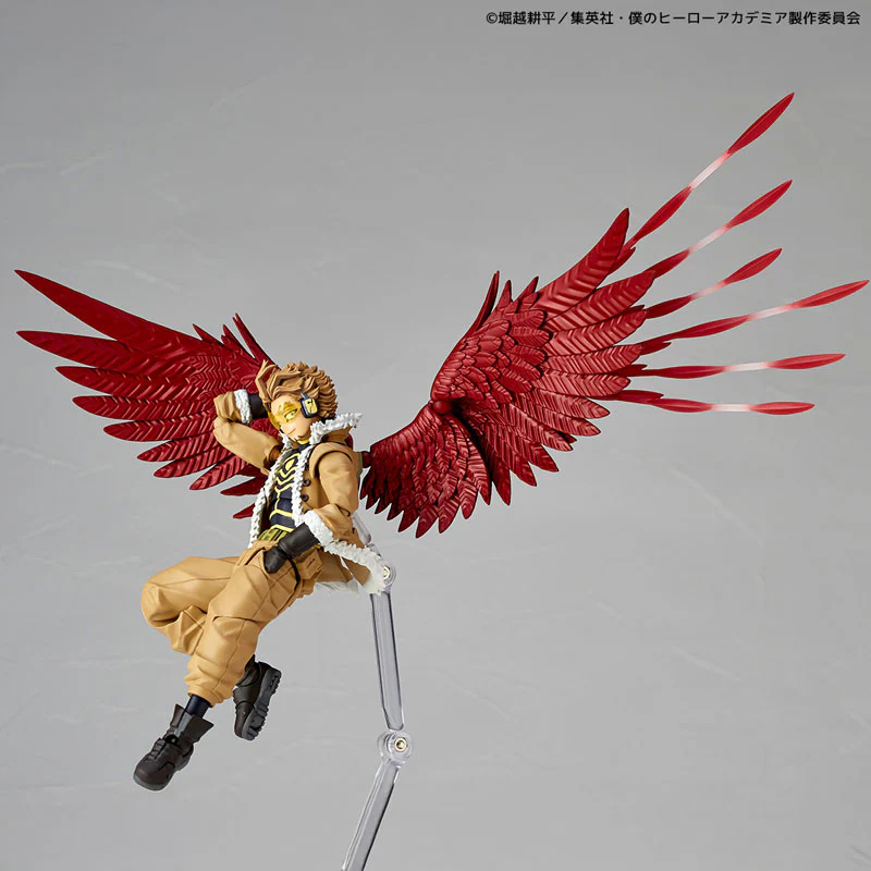 KAIYODO REVOLTECH MY HERO ACADEMIA AMAZING YAMAGUCHI HAWKS ACTION FIGURE [PRE ORDER] - Image 11