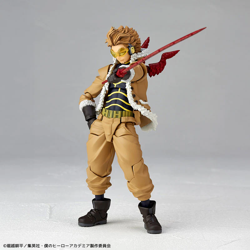 KAIYODO REVOLTECH MY HERO ACADEMIA AMAZING YAMAGUCHI HAWKS ACTION FIGURE [PRE ORDER] - Image 12