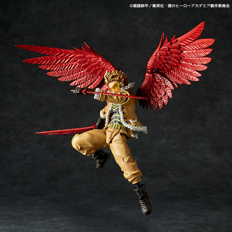 KAIYODO REVOLTECH MY HERO ACADEMIA AMAZING YAMAGUCHI HAWKS ACTION FIGURE [PRE ORDER] - Image 2