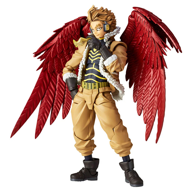 KAIYODO REVOLTECH MY HERO ACADEMIA AMAZING YAMAGUCHI HAWKS ACTION FIGURE [PRE ORDER] - Image 5