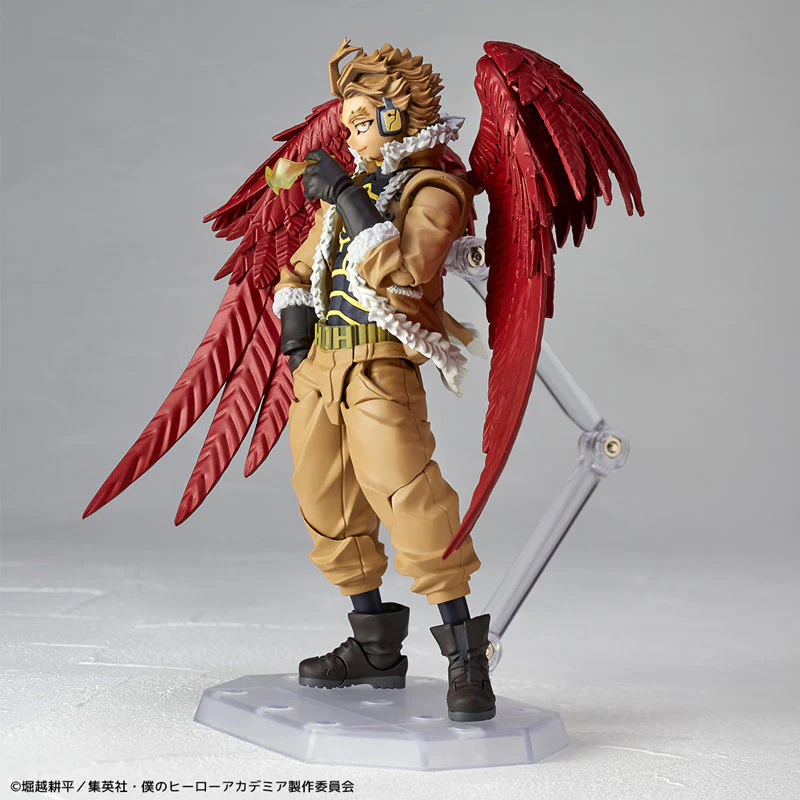 KAIYODO REVOLTECH MY HERO ACADEMIA AMAZING YAMAGUCHI HAWKS ACTION FIGURE [PRE ORDER] - Image 6