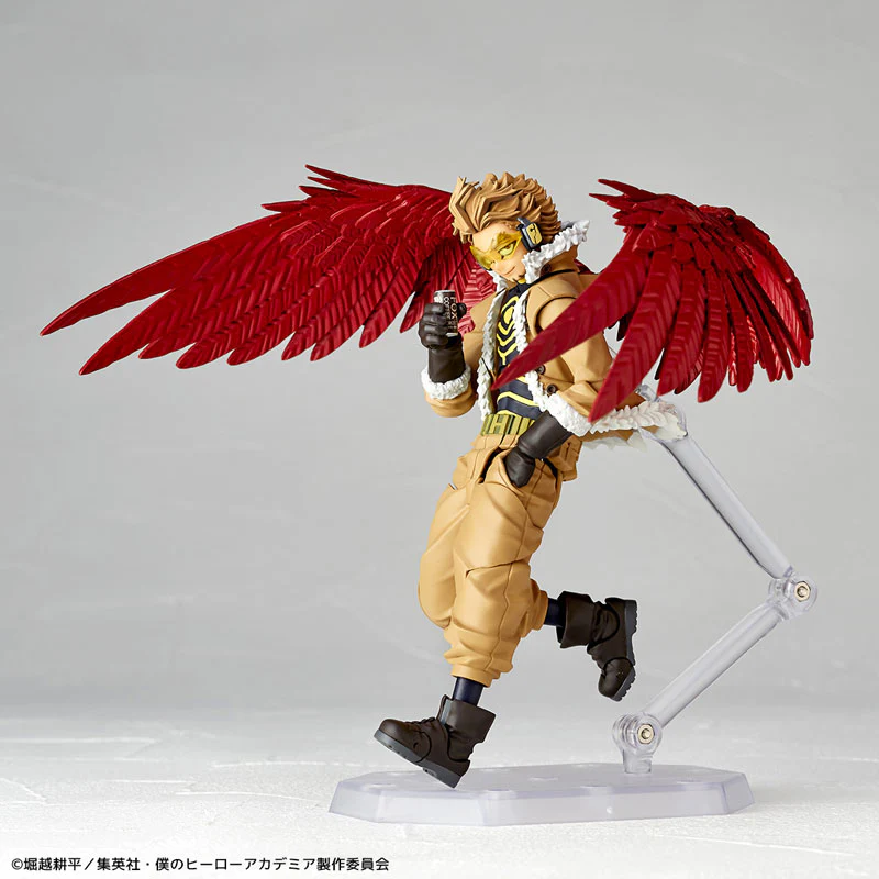 KAIYODO REVOLTECH MY HERO ACADEMIA AMAZING YAMAGUCHI HAWKS ACTION FIGURE [PRE ORDER] - Image 8