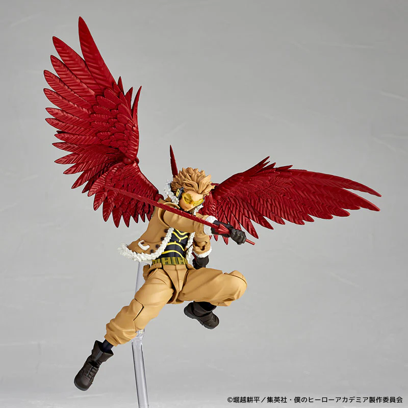 KAIYODO REVOLTECH MY HERO ACADEMIA AMAZING YAMAGUCHI HAWKS ACTION FIGURE [PRE ORDER] - Image 9