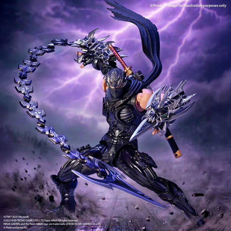 KAIYODO REVOLTECH NINJA GAIDEN 4 AMAZING YAMAGUCHI RYU HAYABUSA ACTION FIGURE [PRE ORDER]
