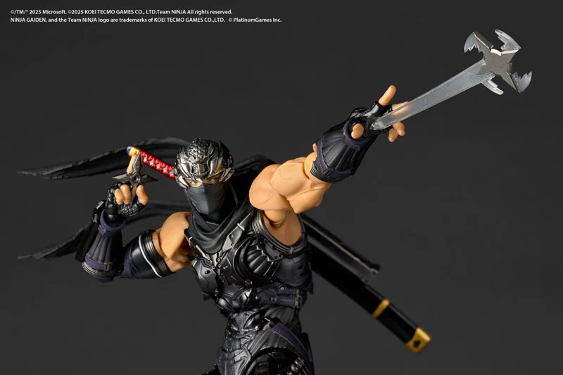 KAIYODO REVOLTECH NINJA GAIDEN 4 AMAZING YAMAGUCHI RYU HAYABUSA ACTION FIGURE [PRE ORDER] - Image 11