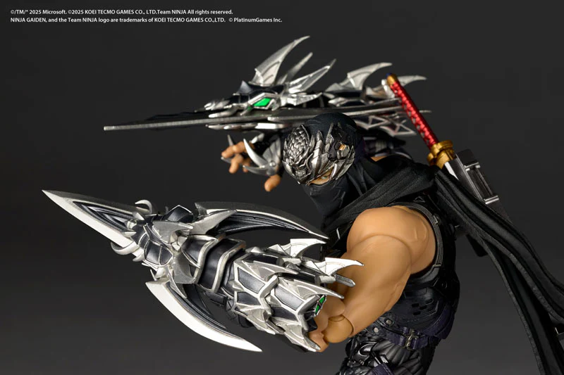 KAIYODO REVOLTECH NINJA GAIDEN 4 AMAZING YAMAGUCHI RYU HAYABUSA ACTION FIGURE [PRE ORDER] - Image 12