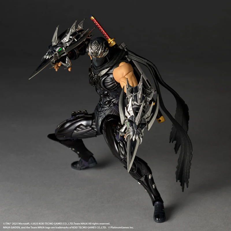 KAIYODO REVOLTECH NINJA GAIDEN 4 AMAZING YAMAGUCHI RYU HAYABUSA ACTION FIGURE [PRE ORDER] - Image 3