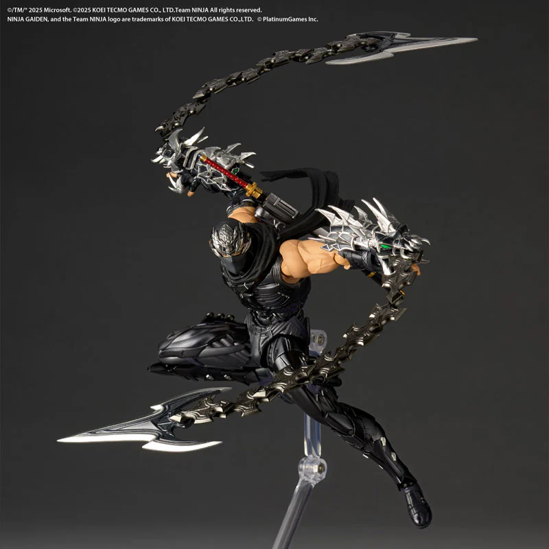 KAIYODO REVOLTECH NINJA GAIDEN 4 AMAZING YAMAGUCHI RYU HAYABUSA ACTION FIGURE [PRE ORDER] - Image 4