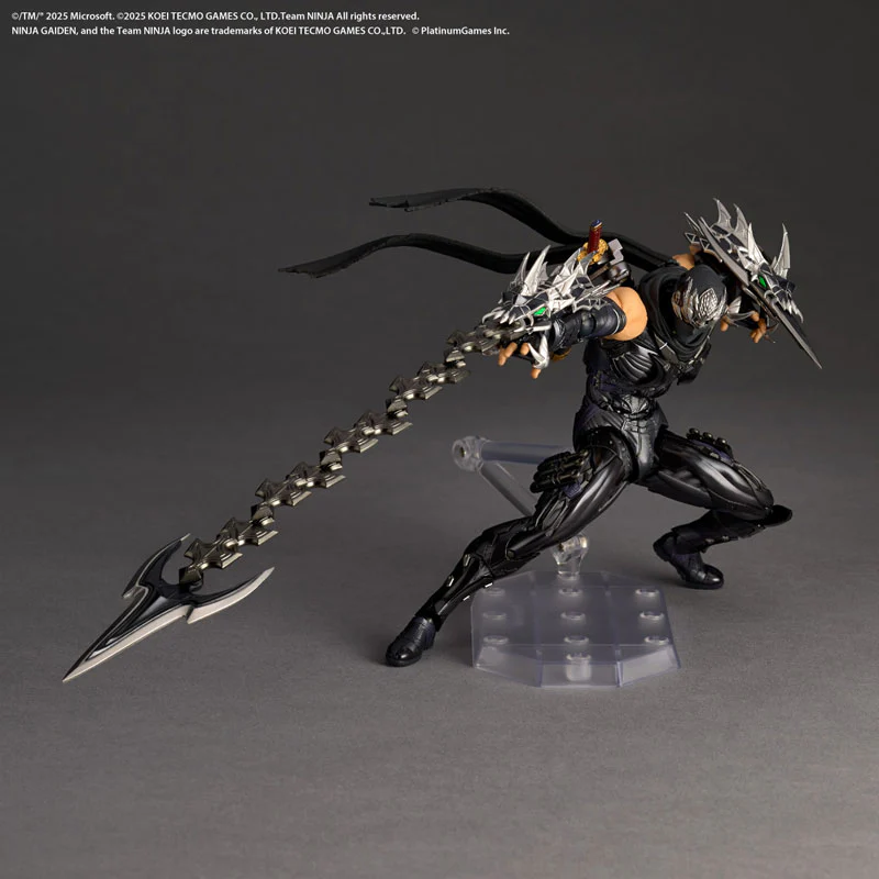 KAIYODO REVOLTECH NINJA GAIDEN 4 AMAZING YAMAGUCHI RYU HAYABUSA ACTION FIGURE [PRE ORDER] - Image 5