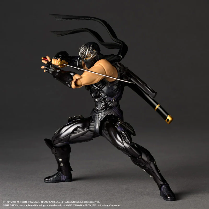 KAIYODO REVOLTECH NINJA GAIDEN 4 AMAZING YAMAGUCHI RYU HAYABUSA ACTION FIGURE [PRE ORDER] - Image 6