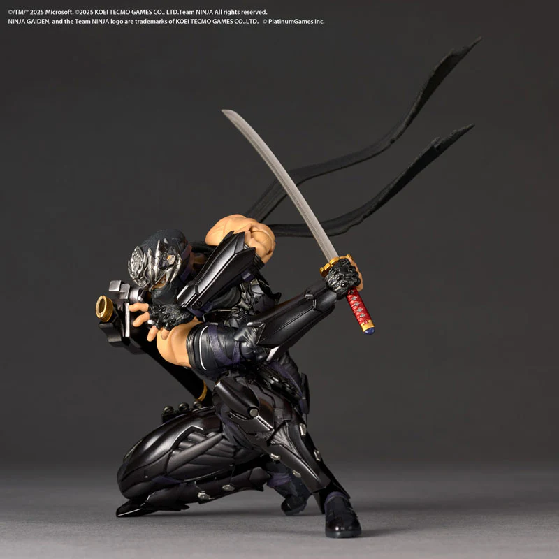 KAIYODO REVOLTECH NINJA GAIDEN 4 AMAZING YAMAGUCHI RYU HAYABUSA ACTION FIGURE [PRE ORDER] - Image 8