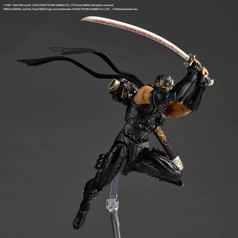 KAIYODO REVOLTECH NINJA GAIDEN 4 AMAZING YAMAGUCHI RYU HAYABUSA ACTION FIGURE [PRE ORDER] - Image 9